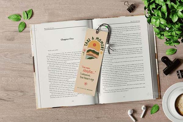 Best Bookmark Mockups – Realistic Free & Premium PSD, Ai, Vector, EPS, PNG, TIFF Format Mockups Download